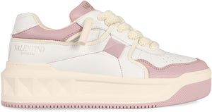 Valentino Garavani - One Stud leather sneakers-1